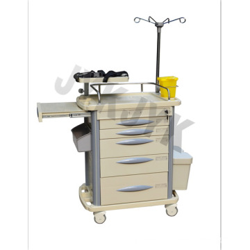 Medical ABS Emergency Trolley Jyk-C10b